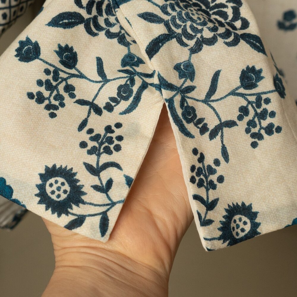 New Biba Block Print Bolero Jacket - Picture 11 of 11